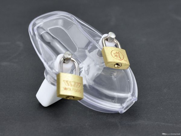 

bondage toy male /black polycarbonate chastity fetish new a138 clear device arrival aropi