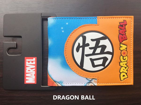 

новый Dragon Ball Dragon Ball Wu кошелек кошелек кошелек Goku Super Saiyan 2-кратный кошелек