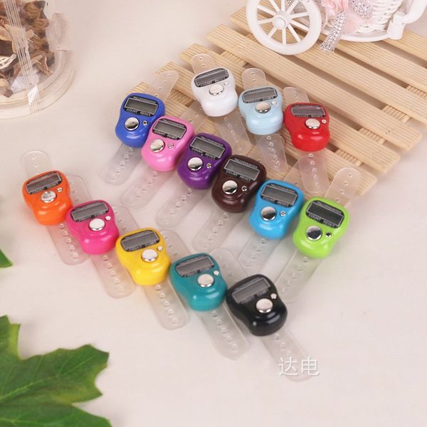 

led counter reset finger manual scaler mini hand hold handed band arithmometer multicolor optional sturdy durable comfortable feel 1 1md h
