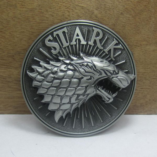 

BuckleHome мода Старк пряжки ремня с оловянной отделкой FP-03671 подходит для 4 см wideth пояс