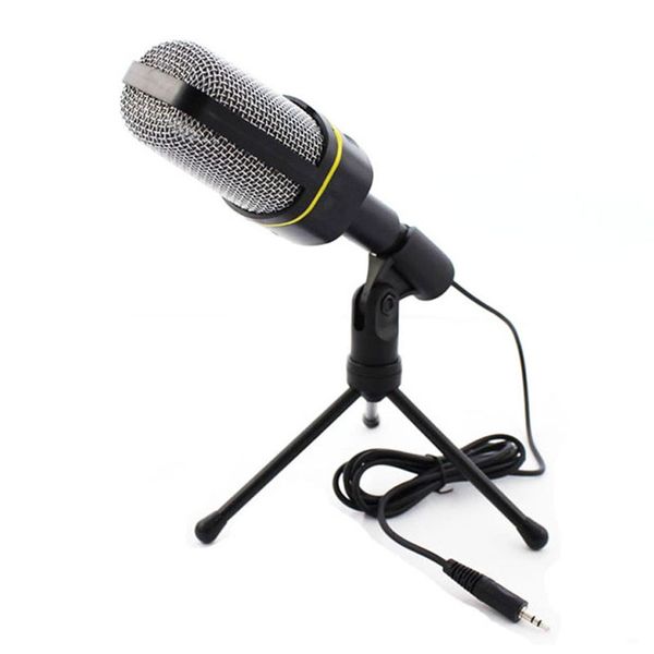 

professional condenser home audio studio sound recording microphone 3.5mm jack mic shock mount for skype deskpc notebook computer