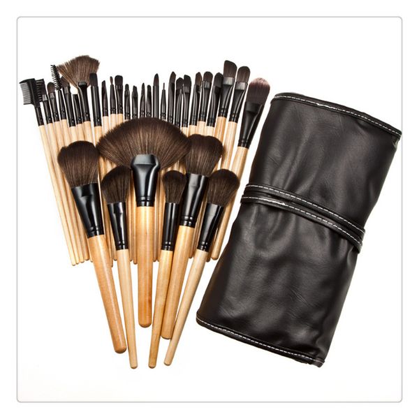 

32PCS Косметическая косметика для лица для макияжа Набор кистей для профессиональн