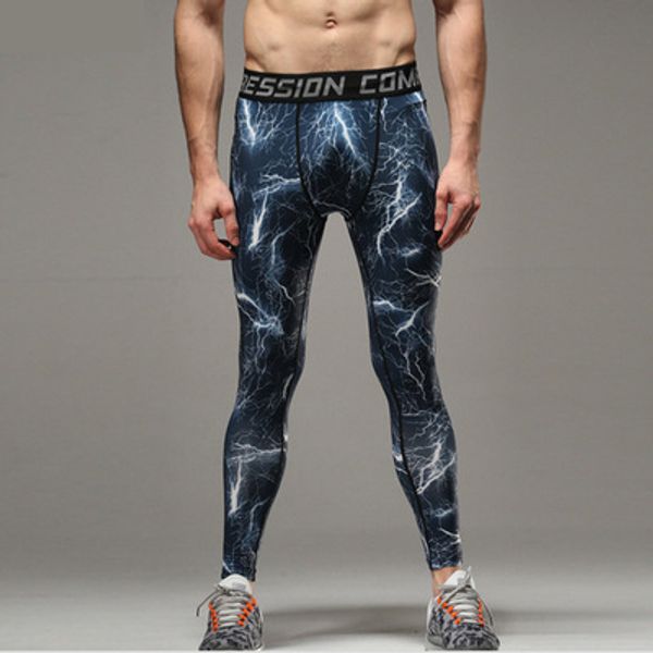 

wholesale 2017 joggers men sports tights pro basketball leggings fitness training running pants quick-dry breathable trousers, Black