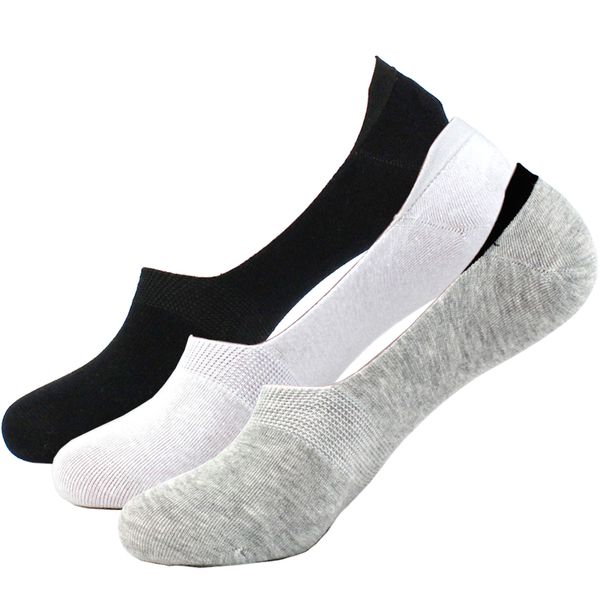 

wholesale-fashion new cotton sock slippers summer autumn 6 colors quality fitted mesh design invisible boat socks for women ing, Black;white