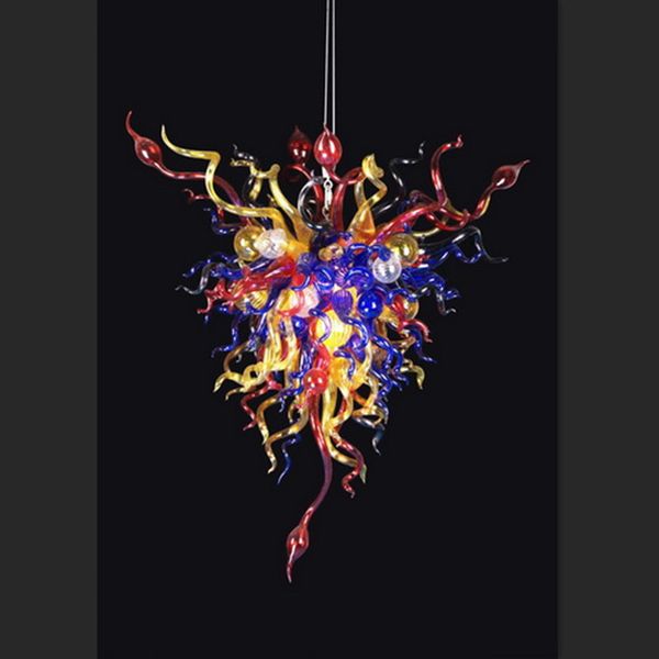 

european classic pendant crystal chandelier hand made blown glass crystal chandelier ac 110-240v led