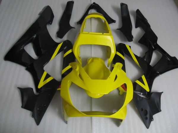 

injection molded selling fairing kit for honda cbr900rr 00 01 yellow black fairings set cbr929rr 2000 2001 ot31