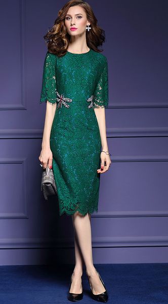 

beading luxury women sheath dress half sleeve party dresses 021701, White;black