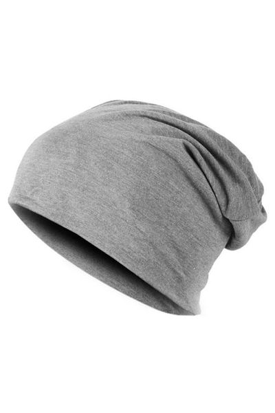 

wholesale-new style men women beanie solid color hip-hop slouch knitted cap hat light gray, Blue;gray