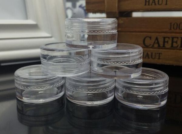 

cosmetic empty jar pot eyeshadow makeup face cream container bottle capacity 5g
