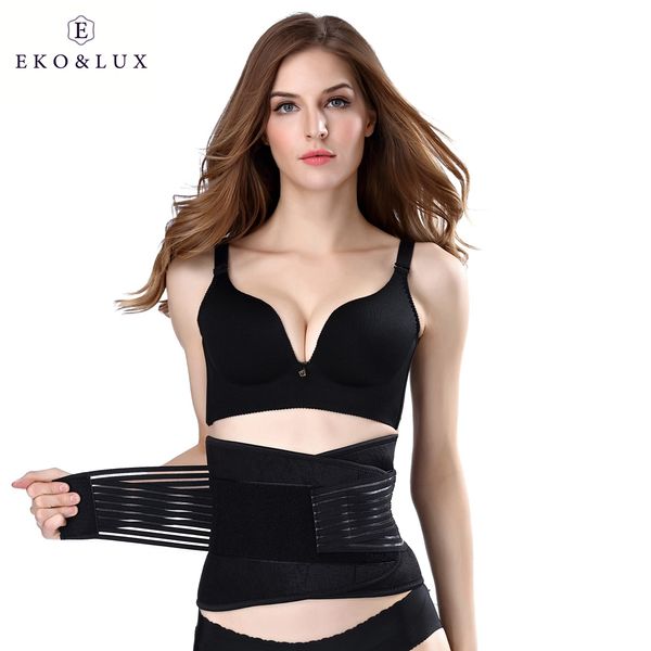 

wholesale- eko&lux waist cincher slimming belts neoprene thermal belly bands tummy control waist trainer corsets body shapers, Black;white
