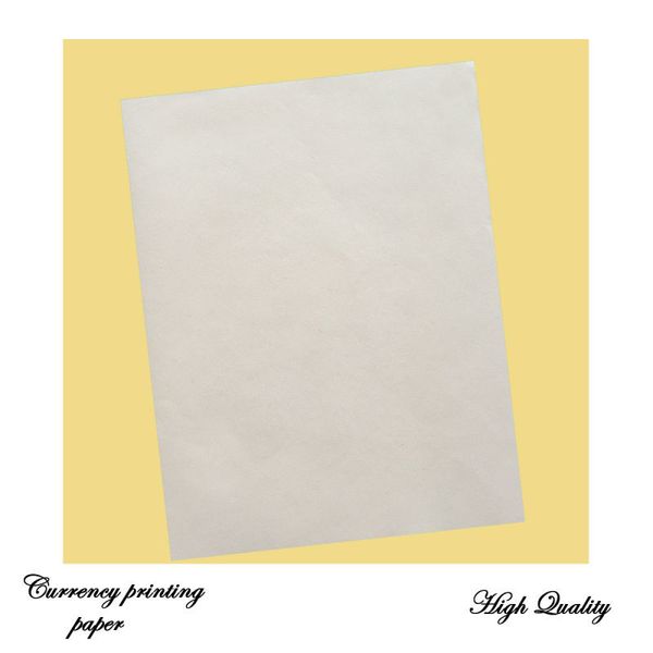 

bond printinng paper 75% cotton 25% linen starch with red and blue fiber waterproof paper a4 size white color