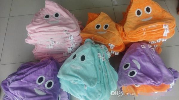 

New 35cm 14 inche emoji poop pillow kin with zipper pink brown orange purple poop cu hion without filling cute gift 200pc