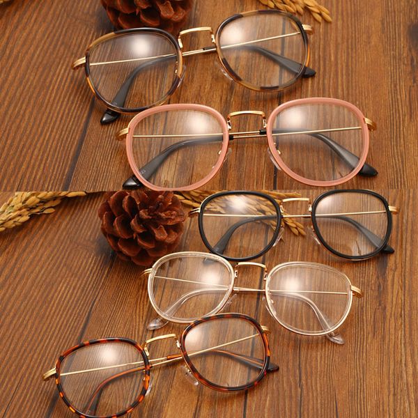 

wholesale- retro men women eyeglass frame clear lens eyewear glasses spectacles hot, Silver