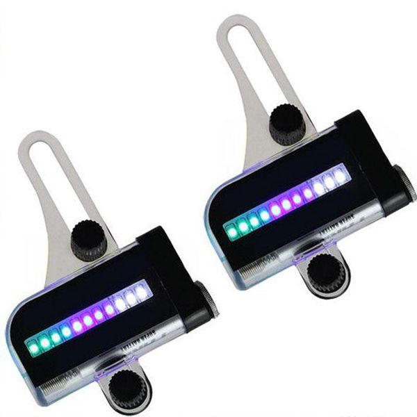 

wholesale- 1pcs 14 led cycling bicycle bike wheel signal tire spoke light for ciclismo 32 changes luces led bicicleta