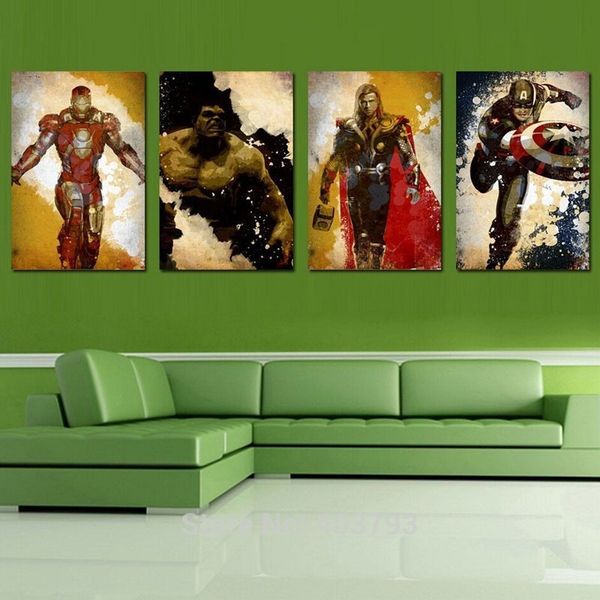 

home decor wall art hd print art painting on canvas cartoon character unframed abstract decorative pictures for living room christmas gift