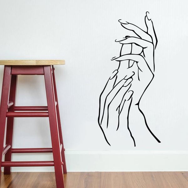 

new hands wall stickers for bedroom living room home decorations wall decals mural art ing