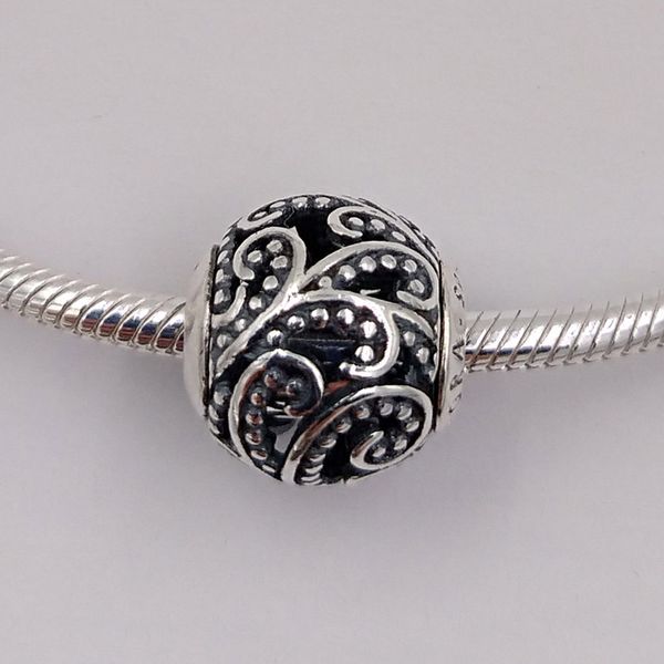 Freedom Charms, authentische Perlen aus 925er-Sterlingsilber, passend für europäische Schmuckarmbänder im Pandora-Stil, Halskette, Andy Jewel 796012