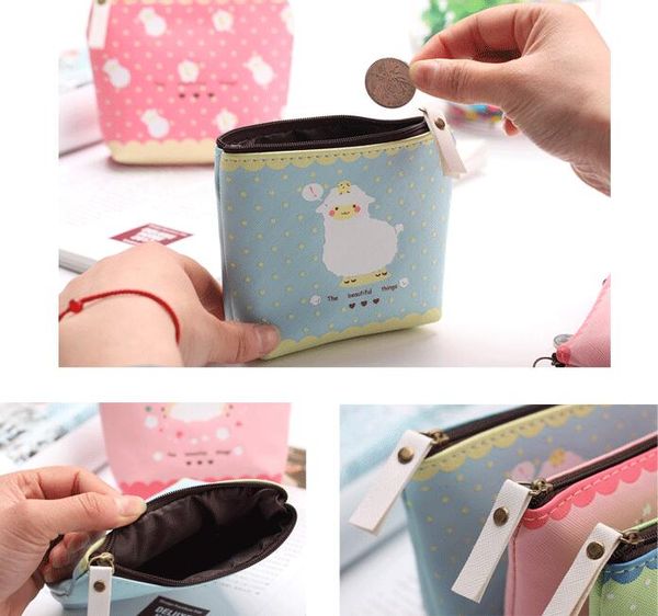 lamb coin purse
