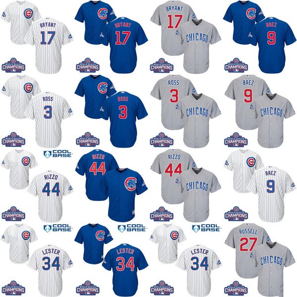 kris bryant world series youth jersey