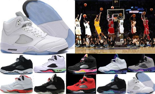 

Cheap 5s Basketball Shoes Men Women Sneakers Top Quality 5 Oreo Trainers Athletics Shoes Homme Zapatos Sports Shoes 4 11 12