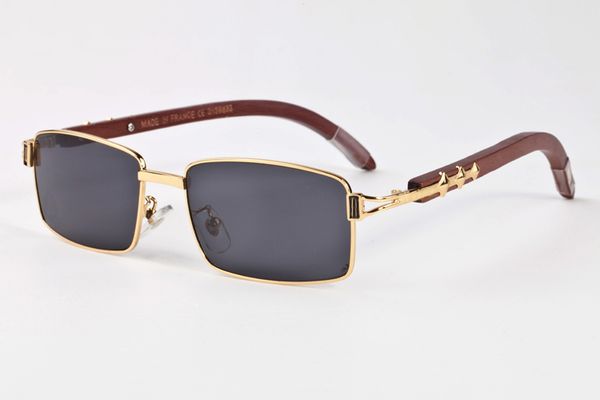 

original wooden sunglasses for men new fashion sport mens buffalo horn sun glasses full frame semirimless black brown transparent lens, White;black