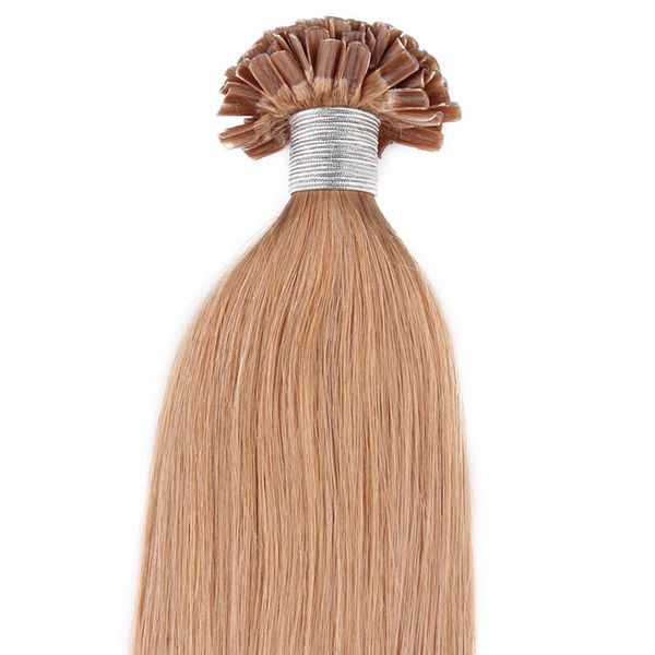 In Stock Nail Top Extension U Tip Hair Extensions Human 50g U Tip