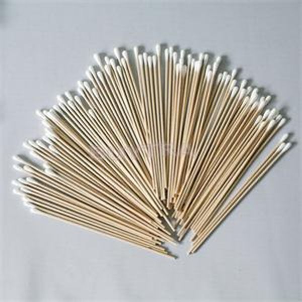 

wholesale- 100pcs women beauty makeup cotton swab cotton buds make up wood sticks nose ears cleaning cosmetics health care