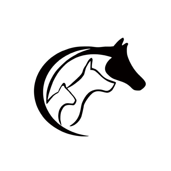 

cool graphics car stying animal lover love heart vinyl sticker decal horse cat dog car creative stickers jdm