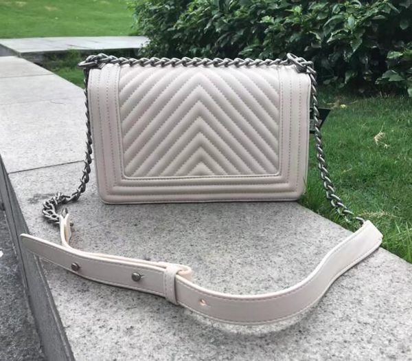 

2020 luxury bags fashion rainbow color women bag messenger shoulder bag multi-color lady bags famous designer handbags, Black