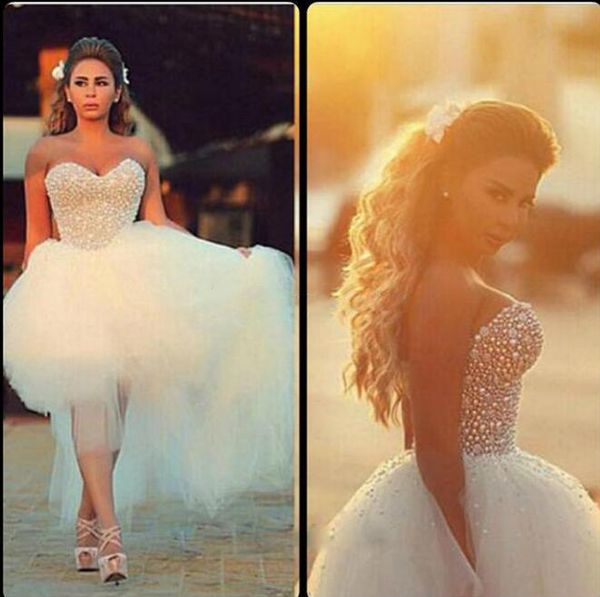 

2017 new style ball gown dresses pearls tulle bridal gowns homecoming dress vestidos de novia, Blue;pink