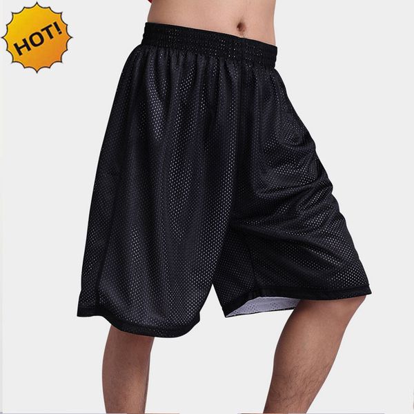 

outdoors 2017 active double-sided traning player game shorts men streetball beach loose soft drawstring shorts plus size xs-xxl, White;black