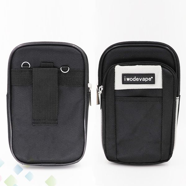 

iwodevape Pockets E Cig Multifunction Case Fit Atomizers Mods Wires Tool Bag E Cigarettes RDA Mods Bottles DHL Free