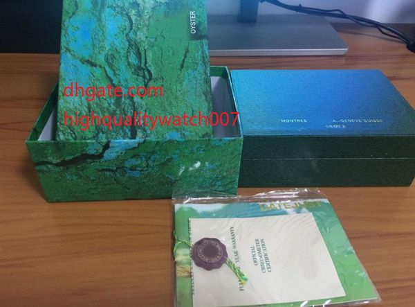 

Файл Высокого Качества Вечное Тавро Бумаги Смотреть Box Card Грин Коробки Подарка Используйте Президент 116610 116660 116520 116710 Часы 116613 116500