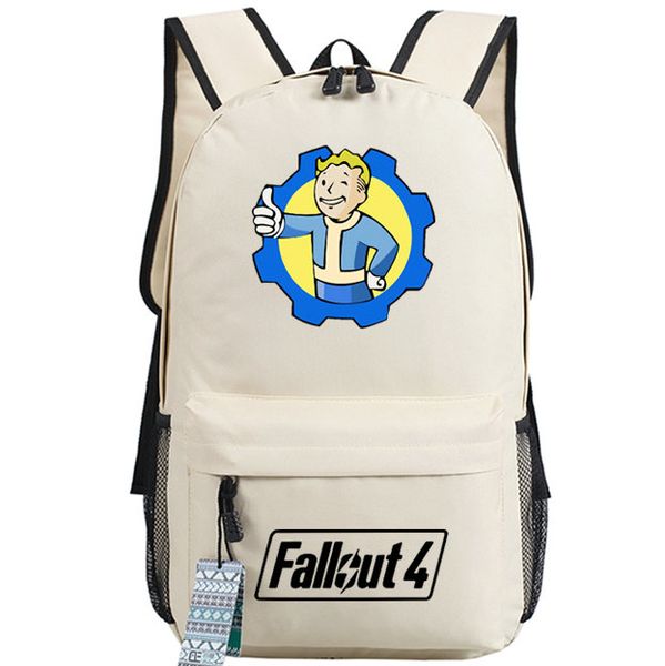 

Горячие Fallout 4 рюкзак прохладный Пип мальчик школьная сумка Fallout4 рюкзак сильный Pip