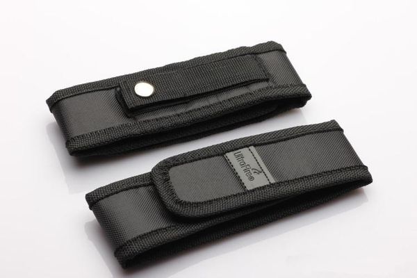 

wholesale black nylon belt holster cover pouch for ultrafire c8 g700 e6 e17 a100 501b 502b led flashlight torch