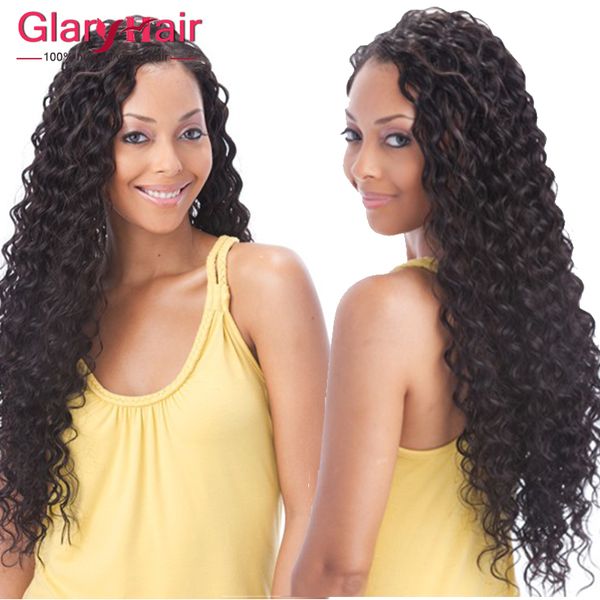 

бразильские волосы девственницы естественная волна человеческих волос ткет 8a перуанский малайзийский индийский волна воды вьющиеся необрабо, Black