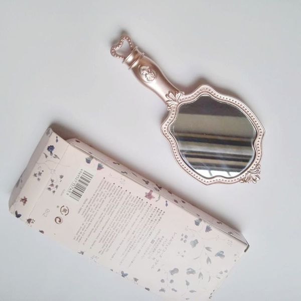 Preço de fábrica LADUREE Les Merveilleuses HAND MIRROR cosméticos Maquiagem Princesspocket espelho Compact Vintage Japão marca