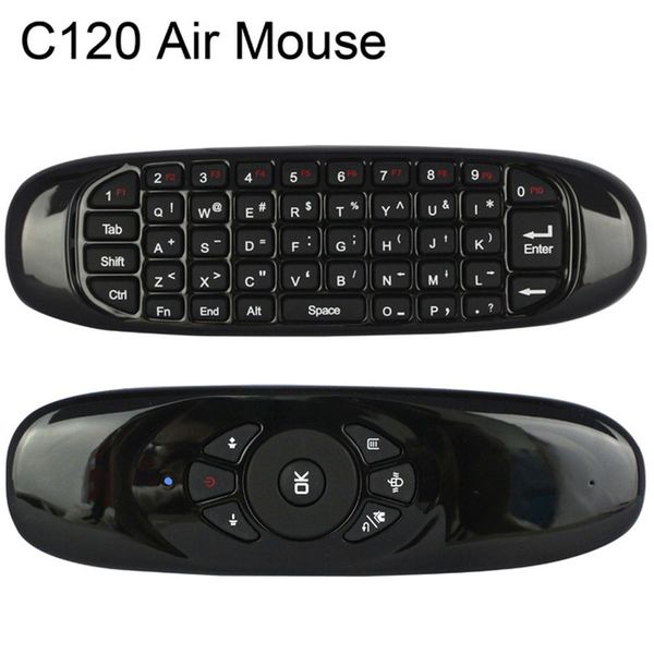 

C120 Fly Air Mouse Rechargeable 2.4GHz Mini Wireless Keyboard for Smart TV Box Mini PC 20pcs/lot