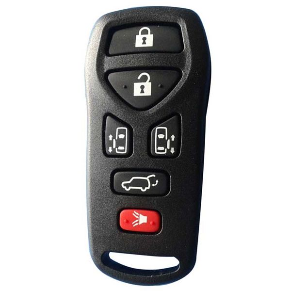 

key fob covers for nissn 6 button remote shell car