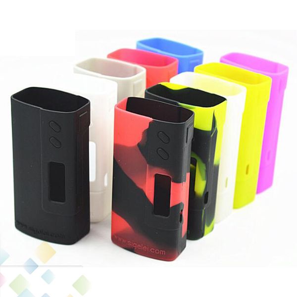 

Sigelei fuchai 213W Silicon Case fuchai 213 Skin Cases Colorful Soft Silicone Sleeve Cover Skin For Sigelei 213w Box Mod DHL Free
