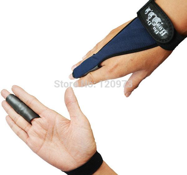 

wholesale- 3pcs/lot cotton forefinger fishing glove single finger glove surf casting glove outdoor fishing tools skidproo gloves