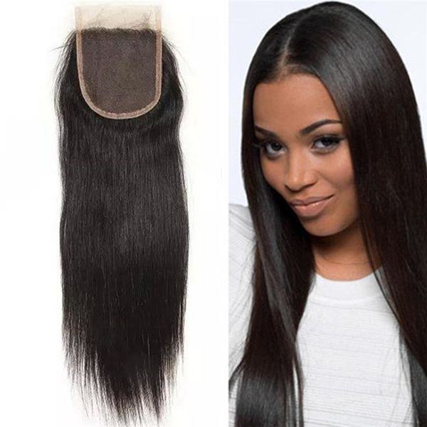Anemone Free Part Middle Part Three Part Top Lace Closure 4x4