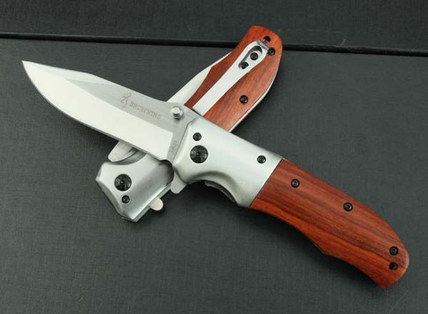 Coltelli EDC ad apertura rapida Browning DA51 Campeggio Pesca Autodifesa Escursionismo Combattimento tattico Caccia Coltello pieghevole