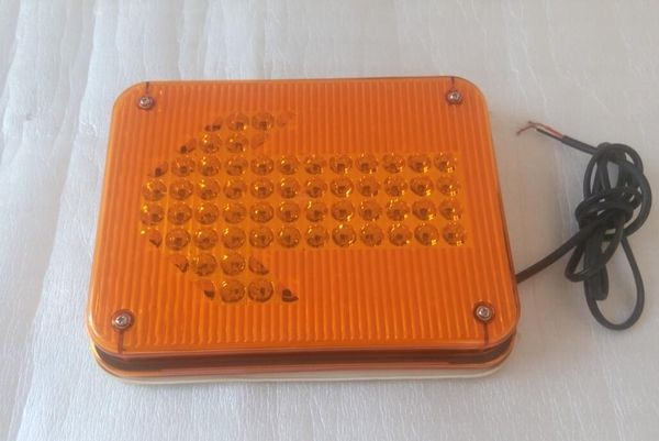 28W LED автомобилей стрелка ориентированные сигнальные огни, стрелка направление аварийного освещения, сигнальные лампы, водонепроницаемый, 2 шт. / 1 лот