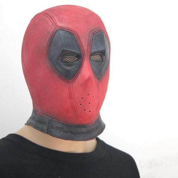 

оптовая 2017 новый латекс дэдпул маски zenpool балаклава x-мужчины хэллоуин костюм косплей партии головной убор капот анфас маска