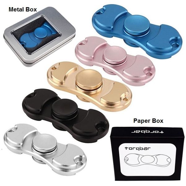

new arrival torqbar edc handspinner fingertip gyro hand spinner decompression anxiety toy fidget spinner toys with retail box