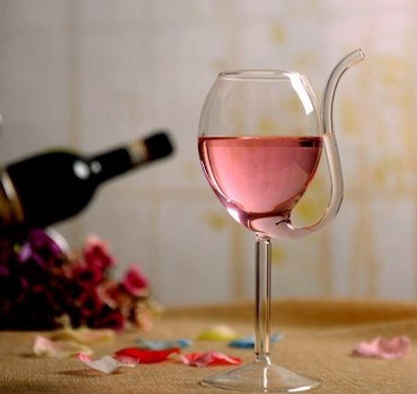 

2017 creative crystal glass sucker cup goblet glass goblet gift wholesale