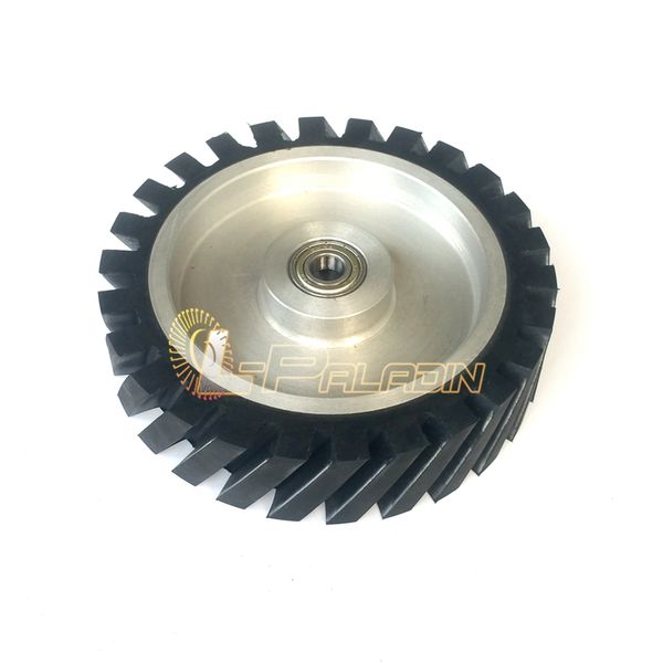 

Колесо контакта полировщика точильщика пояса колеса диагонали 200*50мм резиновое д