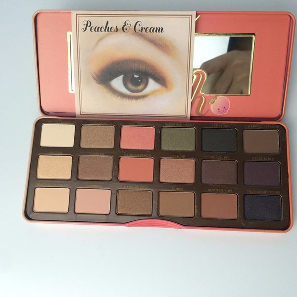 

Factory direct weet peach 18 color eye hadow makeup eye hadow palette dhl hipping
