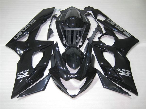 

injection mold fairing kit for suzuki gsxr1000 05 06 glossy black fairings set gsxr1000 2005 2006 ot03